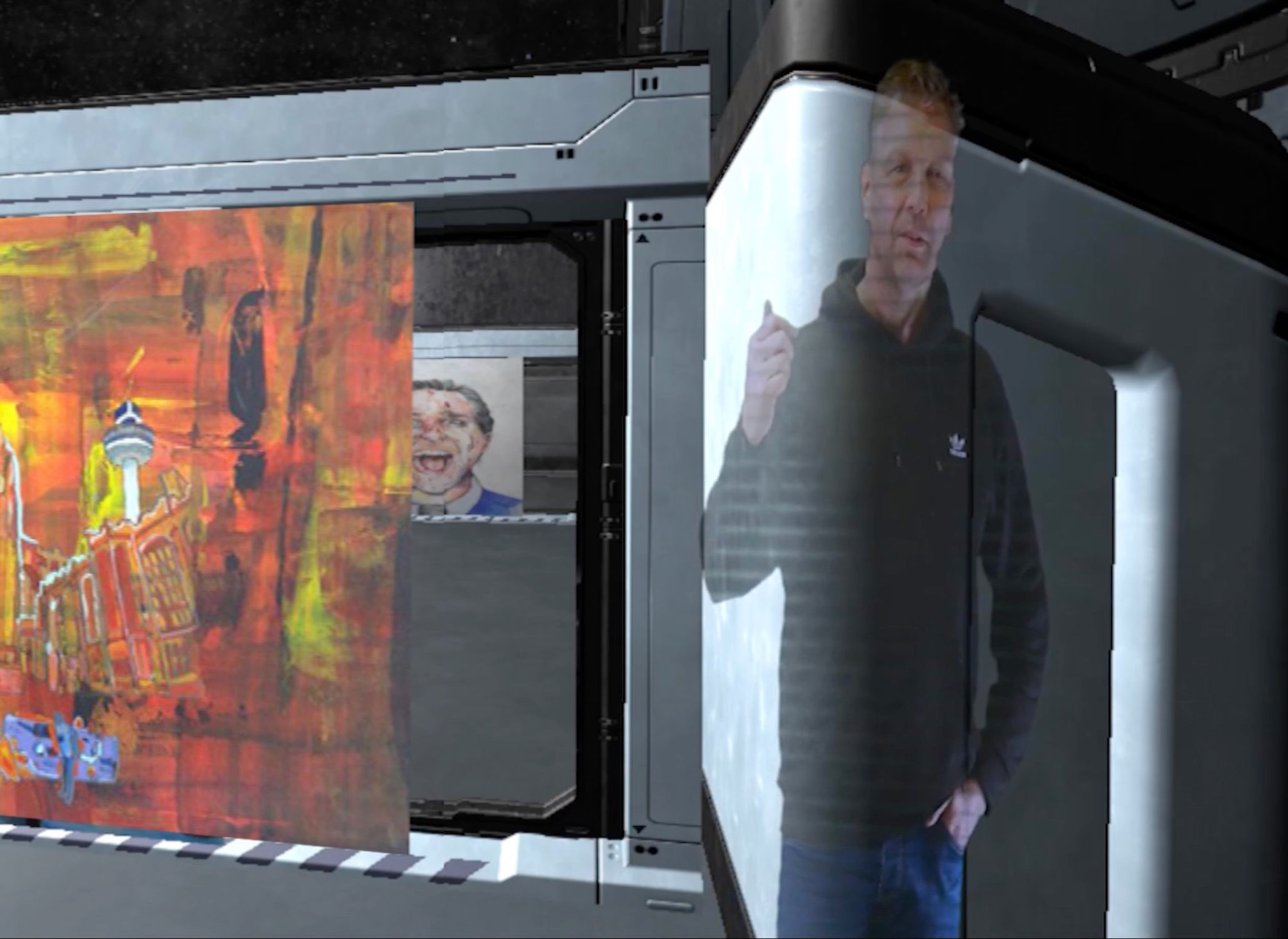 Become a holographic artist