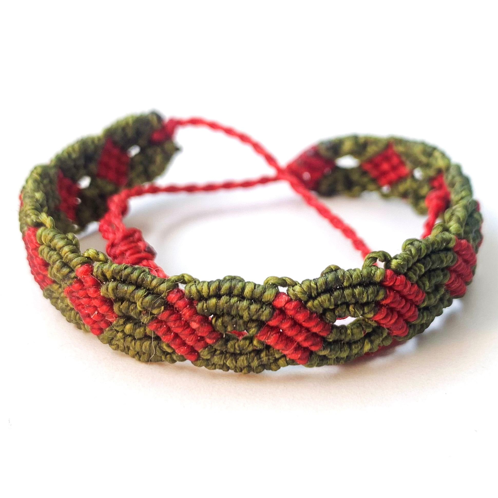 Pulseira de Macramê 