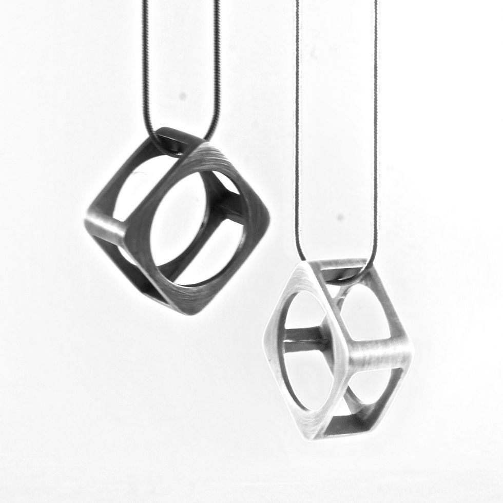 Frame Ring Pendant