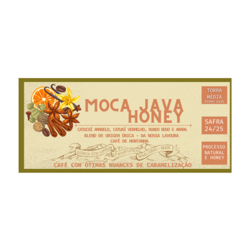 Café Blend Moca Java Honey – Edição Especial Grandpa Joel's - 250