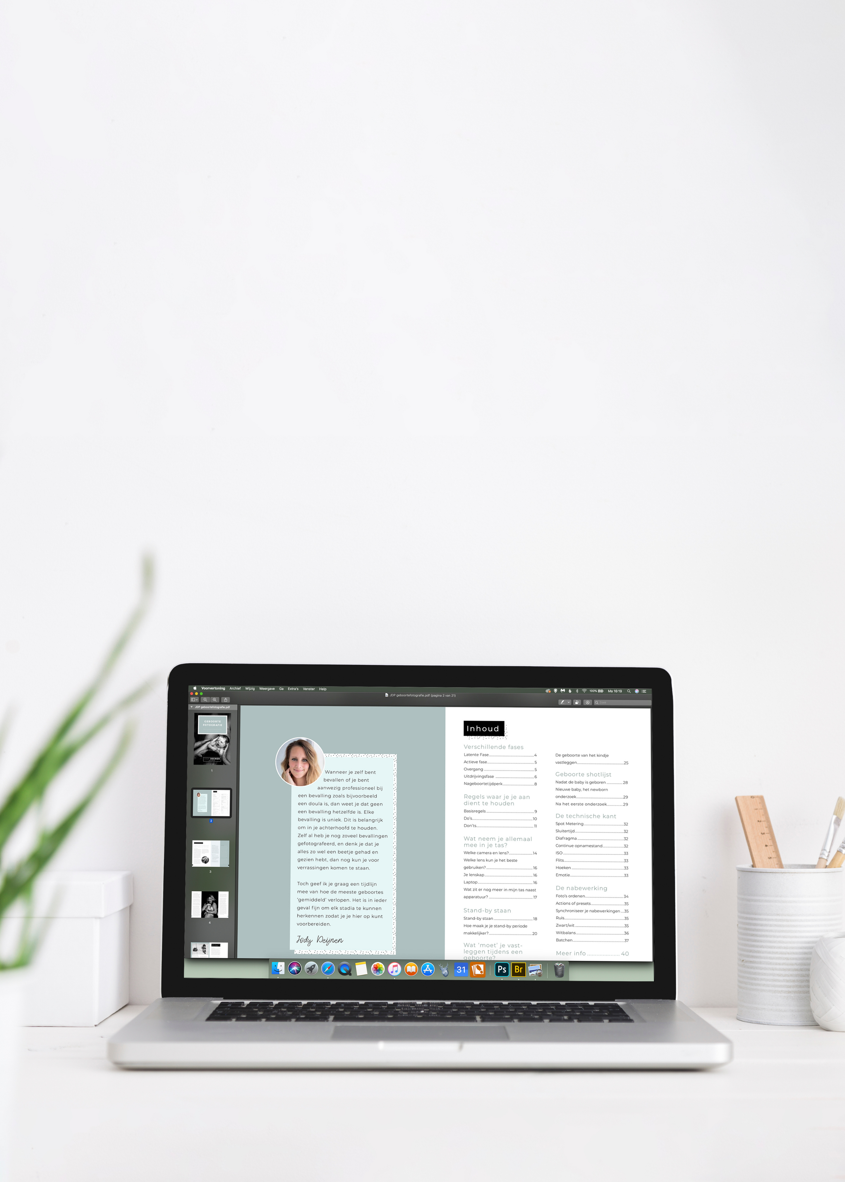 E-book geboorte fotografie