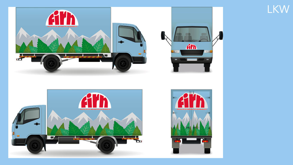 firn Redesign – Truck Wrapping
