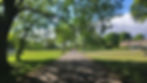 I few of Cross Flatts Park showing trees and grass.