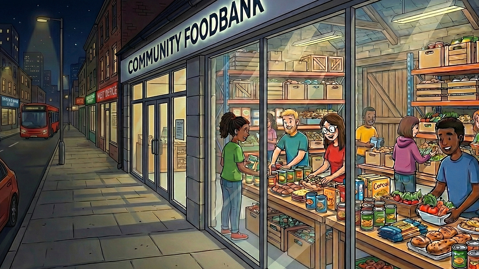 Volunteers supporting a local community initiative in Leeds, representing the impact of Yorkshire charity funding