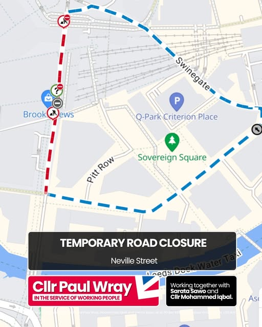 Description: Road closure for the laying of kerb lines along a new street layout