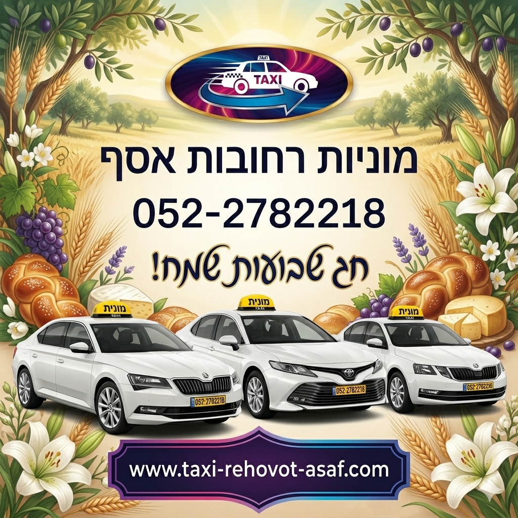 מוניות רחובות אסף