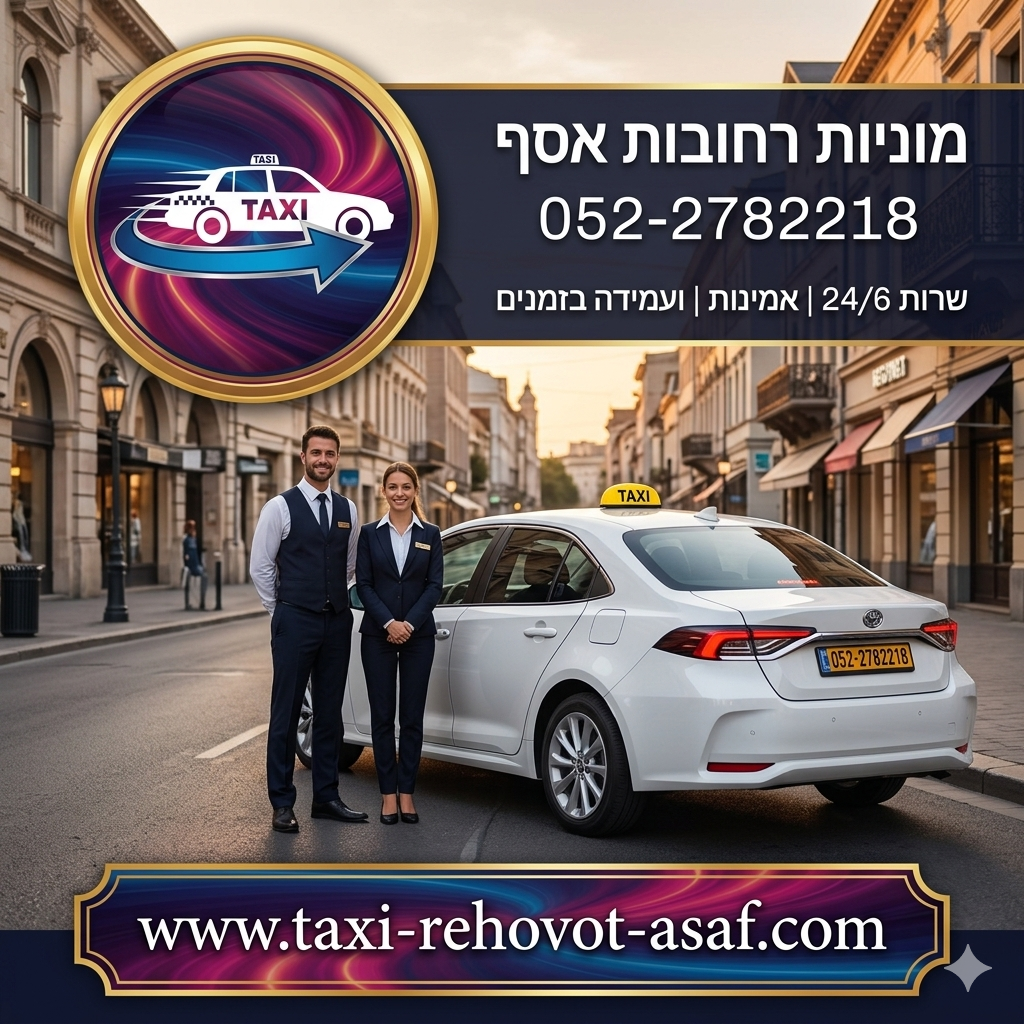 שירות מוניות ספיישל אמין 24/7 – חייגו 052-2782218.