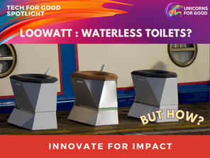 Electrifying the World One Flush at a Time with Loowatt's Waterless Toilets