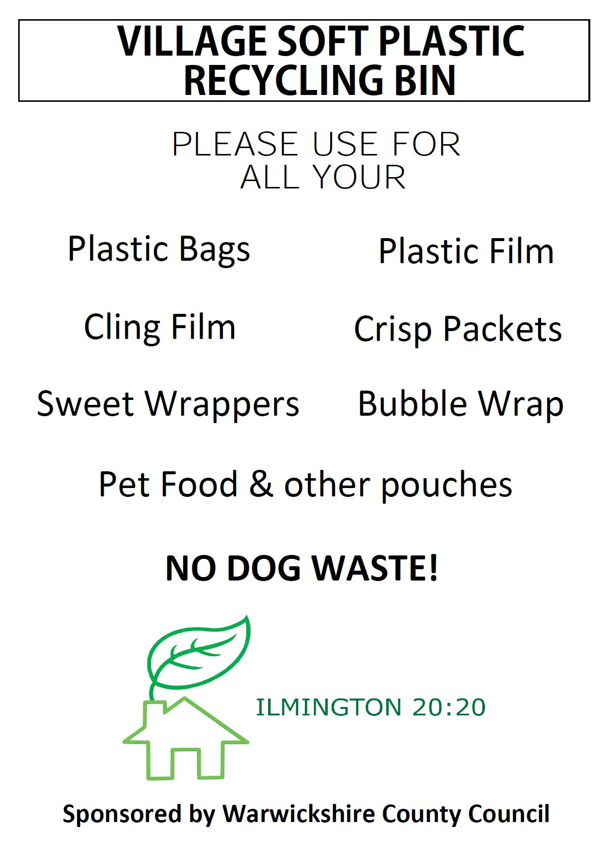 Soft Plastics Recycling Ilmington2020Vision