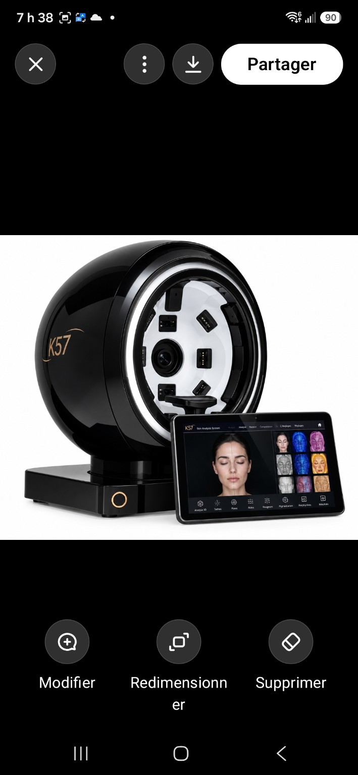 Analyseur de peau intelligent K57