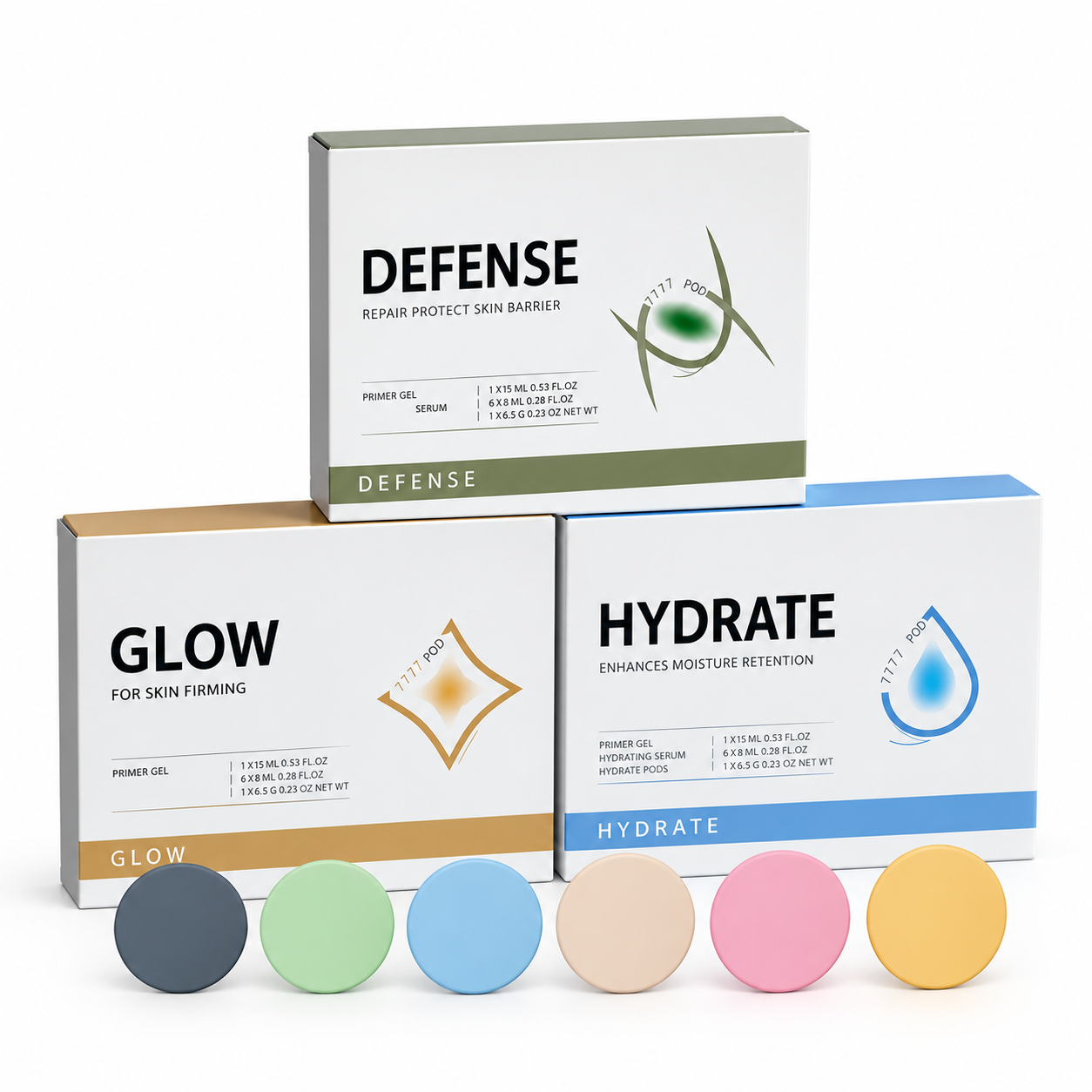Boîtes Dynamic Oxygen Defense, Glow et Hydrate