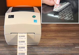 Servicio de impresión de etiquetas