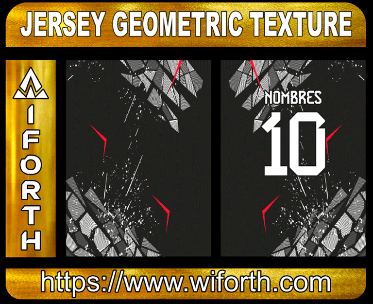 JERSEY GEOMETRIC TEXTURE