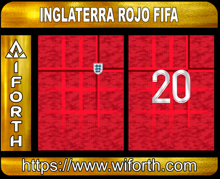 INGLATERRAROJO FIFA KIT