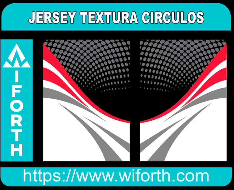 JERSEY TEXTURA CIRCULOS