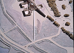 Billede af model af Arken