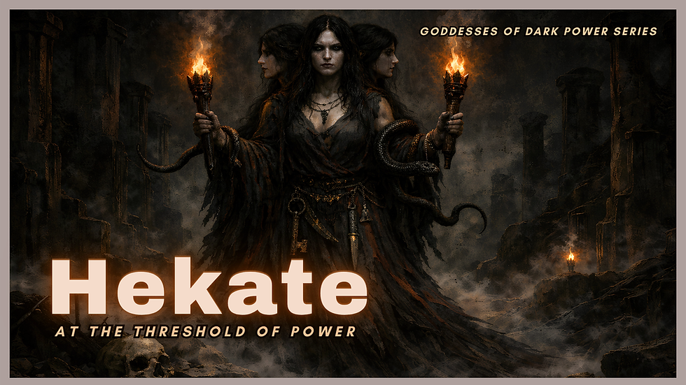 Goddesses of Dark Power Series - HEKATE