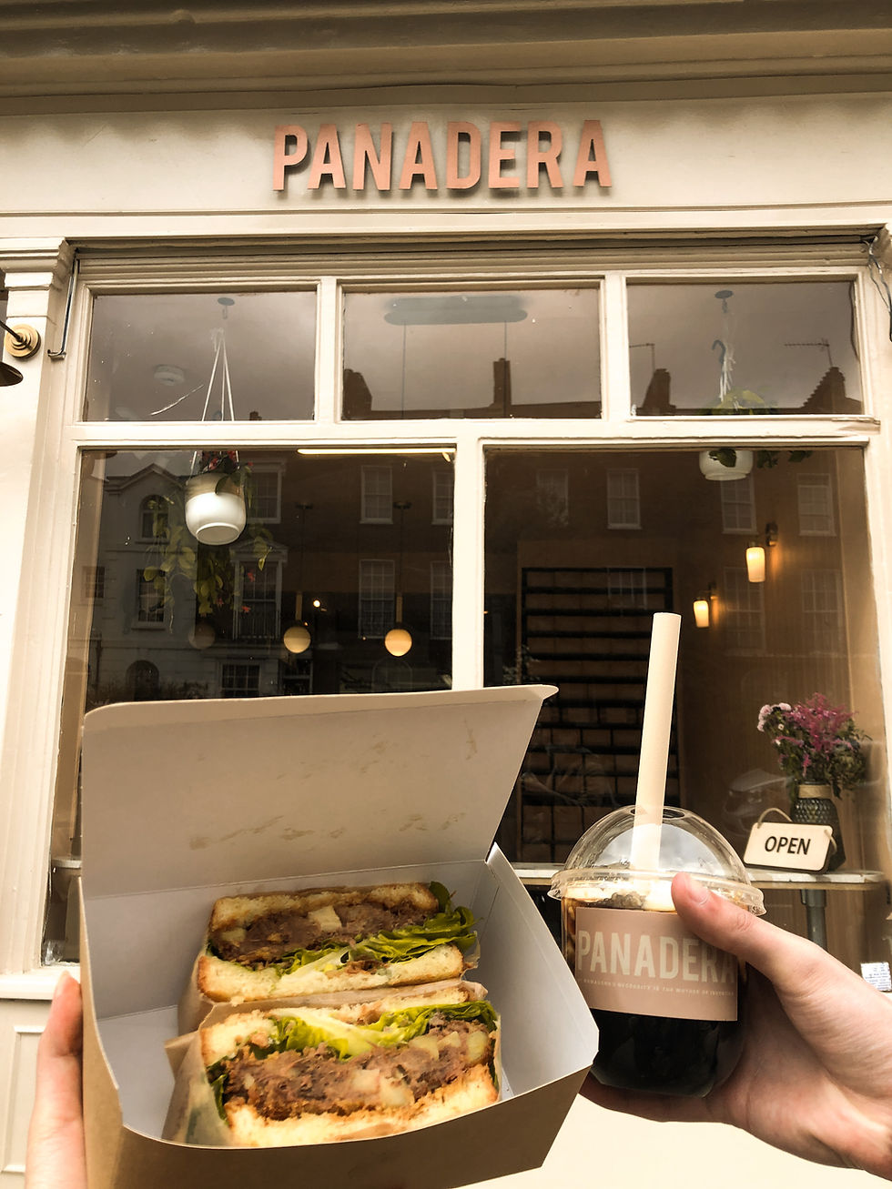 panadera filipino bakery kentish town Corned Beef Egg Sando & brown sugar Taho Boba London bakery