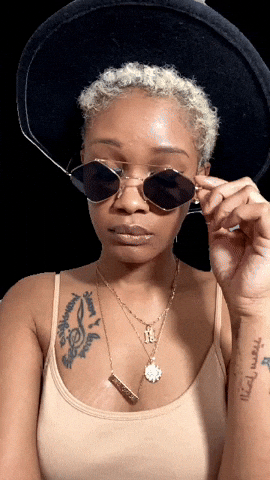 Walk Away Black Girl GIF by HonestyB.gif