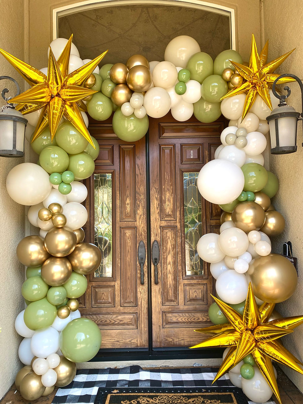 Organic Squared Display with Starburst add ons!