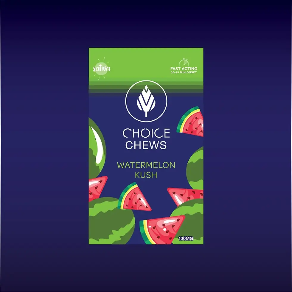 Edibles - Choice Sour Watermelon Gummies - 200mg