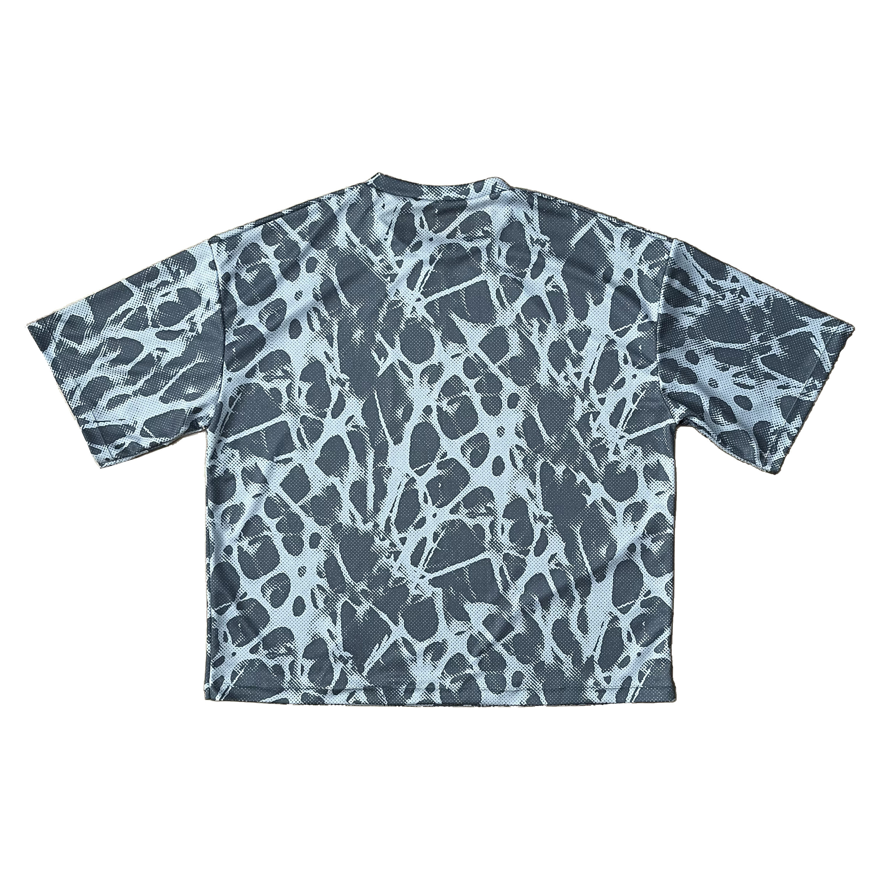 PRINTED MESH TEE