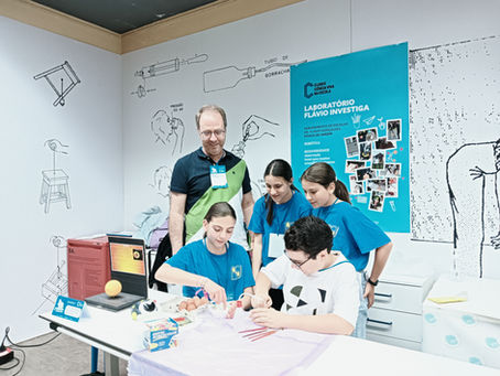 "Flávio Investiga" presente no 2º Encontro Regional de Clubes de Ciência Viva