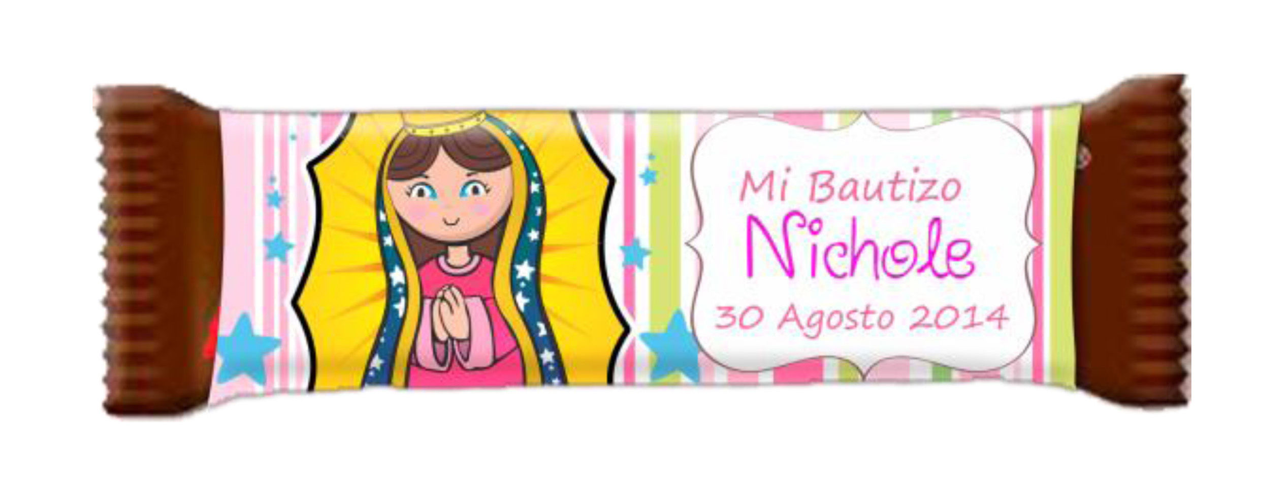 Etiquetas para chocolates personalizadas
