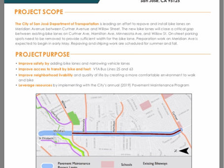 Meeting Notice -Meridian Ave Project