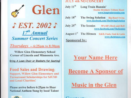 Music in the Glen 2019
