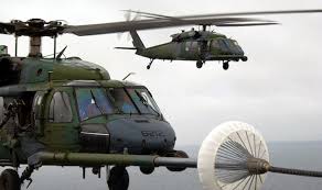 Air National Guard - The Air National Guard is going to be responsible for the "military" helicopters you see.  Frequently flying in and out of Moffett, they may be training or moving equipment/people around.