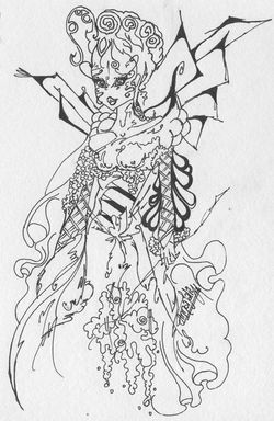 Primadonna Sketch 2, 2013.