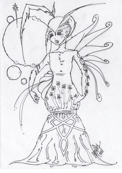 Primadonna Sketch 5, 2013.