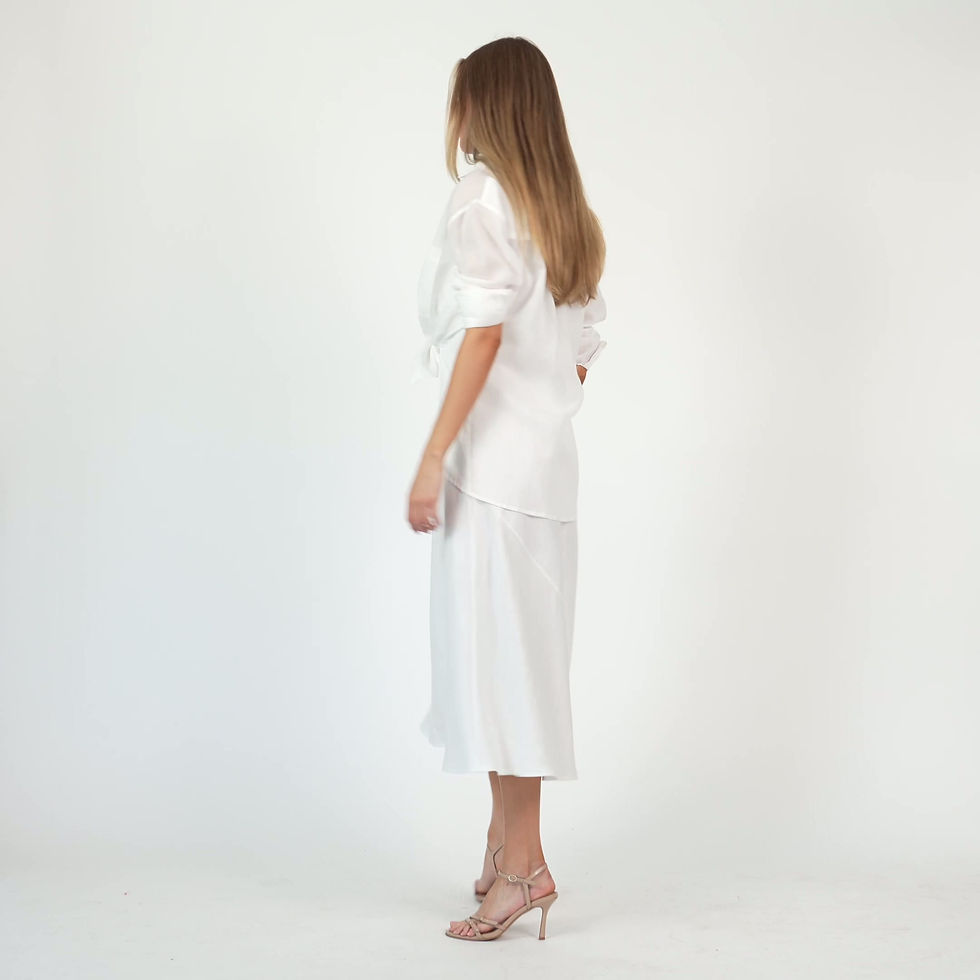 Thumbnail: Camille Sheer Linen White