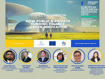 EMA present at European Research and Innovation Days ASEAN 2022