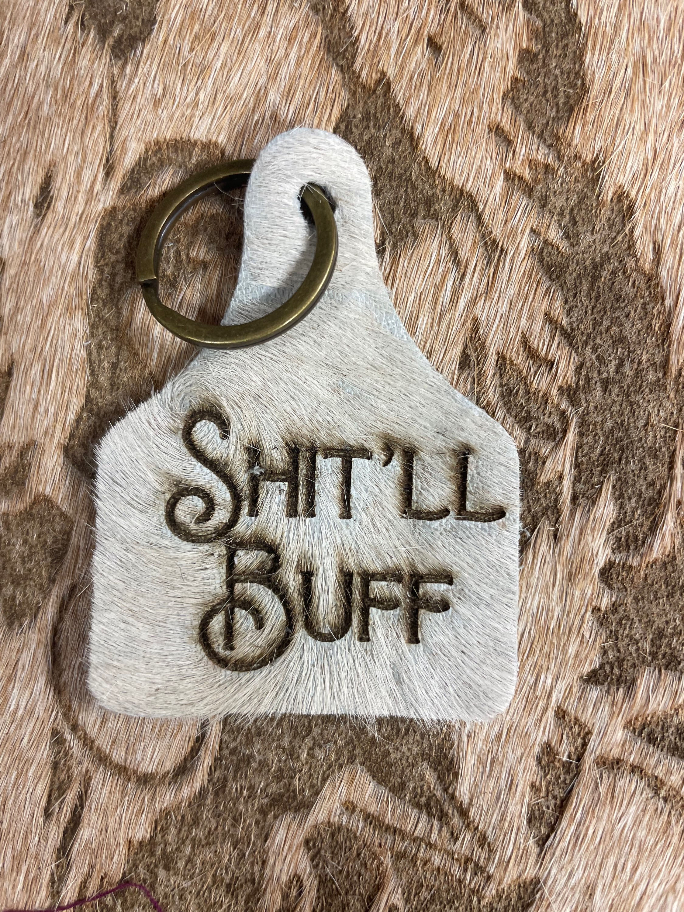 Shit’ll Buff Small Cattle Tag