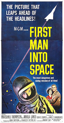 First Man Into Space (1959) Movie Poster)