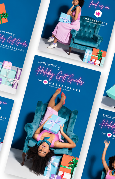 Screenshots of WMarketplace Social Media Graphics