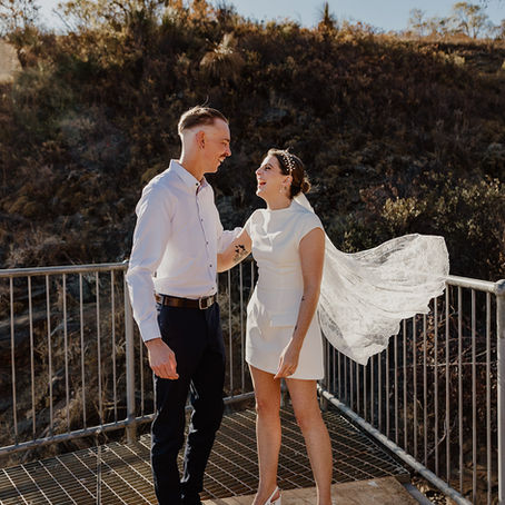 Ben and Pierra: A Lesmurdie Falls Elopement
