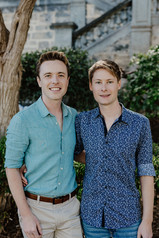 Wedding guest portraits in the Secret Garden a Cottesloe Civic Centre