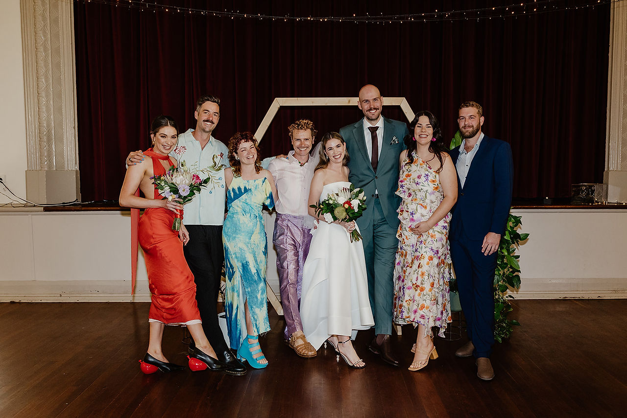The guests all had amazing shoes