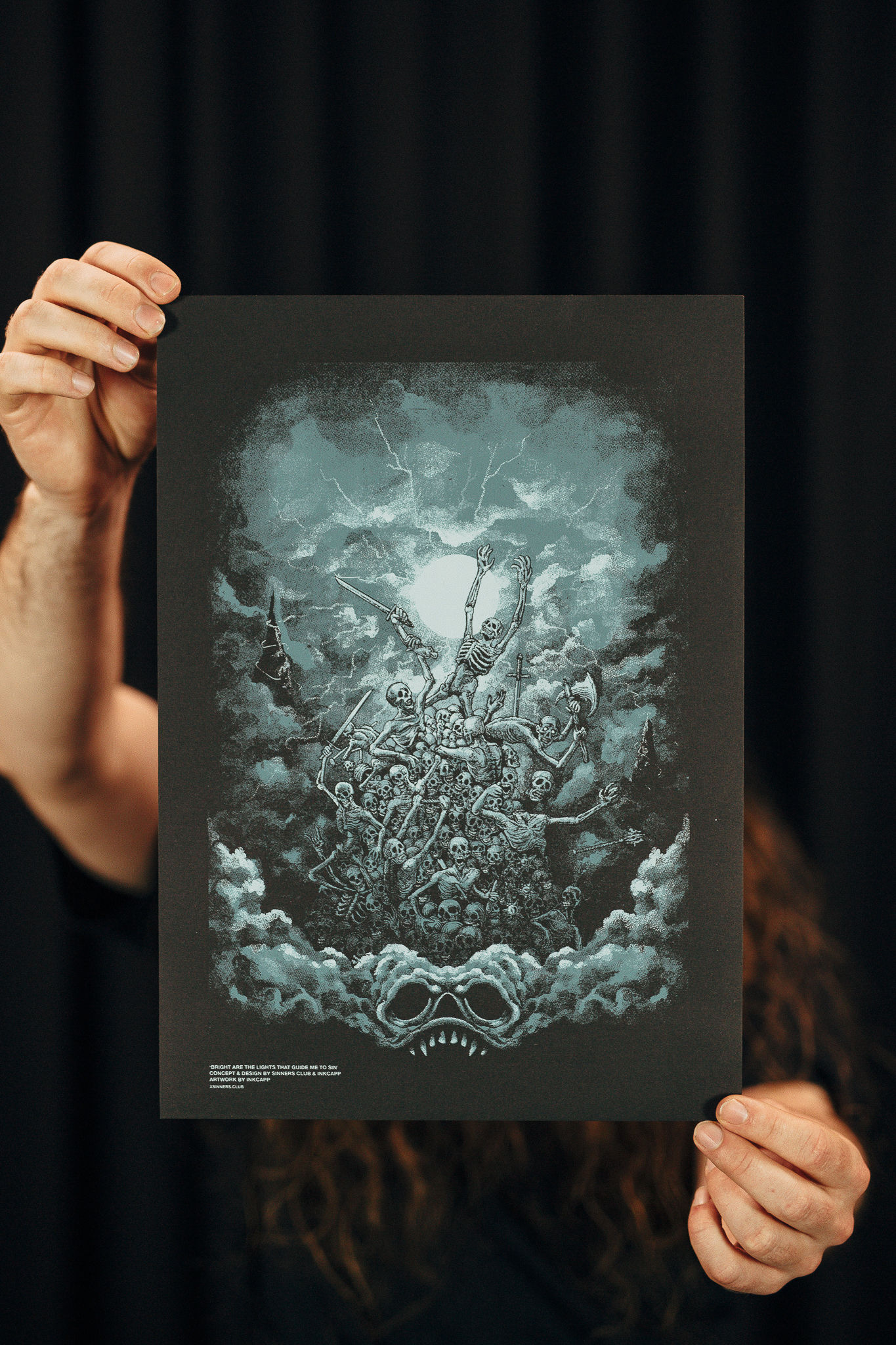 guide me to sin A3 print