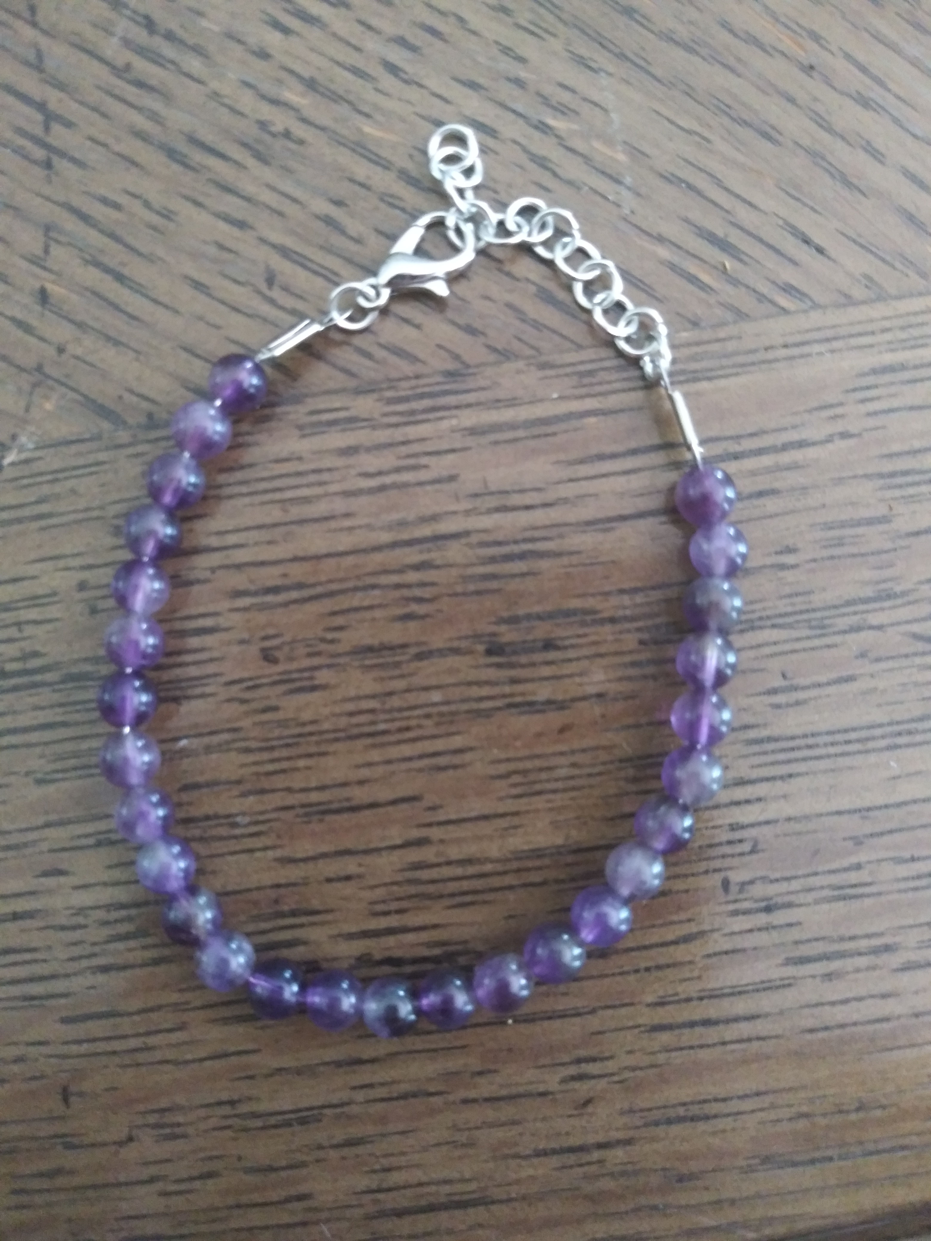 Amethyst bracelet