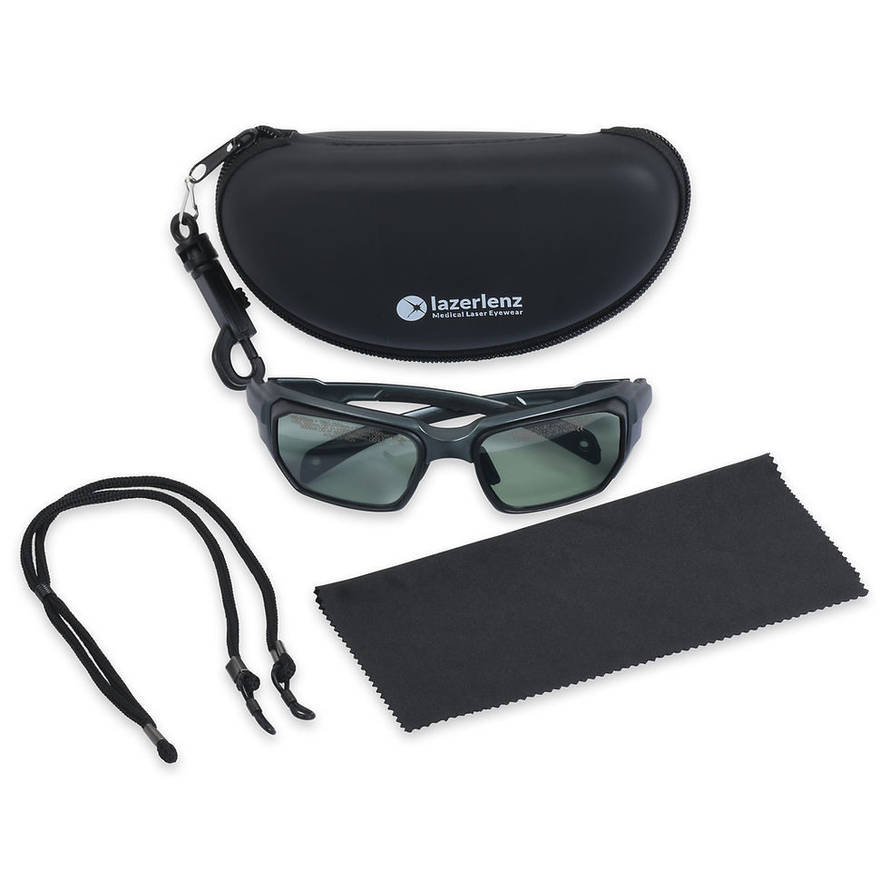 Thumbnail: Lazerlenz Eyewear Goggles Erbium Yag 2940 nm, Fraxel Erbium Glass 1550 nm, Scito