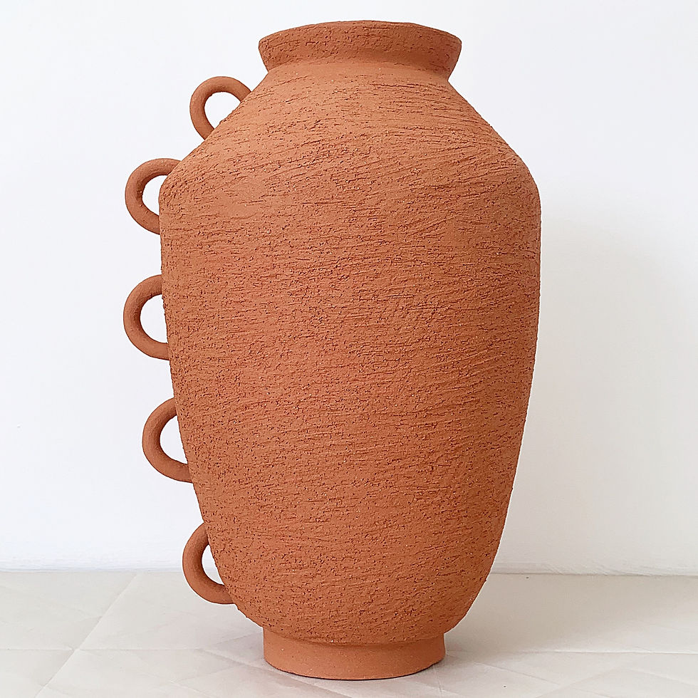 Thumbnail: The Link Vessel in Unglazed Handmade Terra-cotta