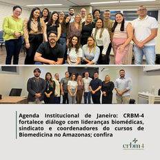 CRBM-4 promove agenda institucional em Manaus com lideranças biomédicas, sindicato e coordenadores dos cursos de Biomedicina do Amazonas