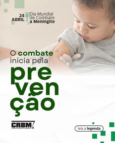 🧠 24 de abril – Dia Mundial da Meningite