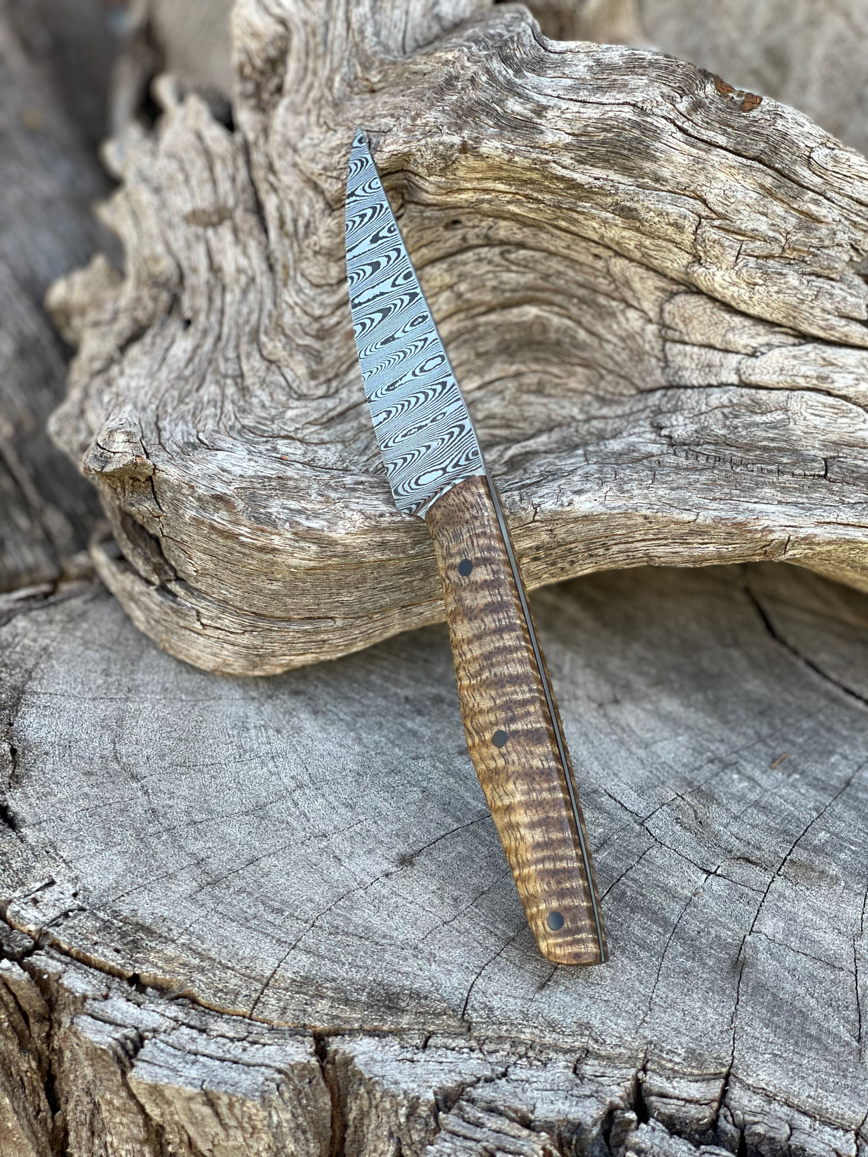 Ladder Damascus Paring
