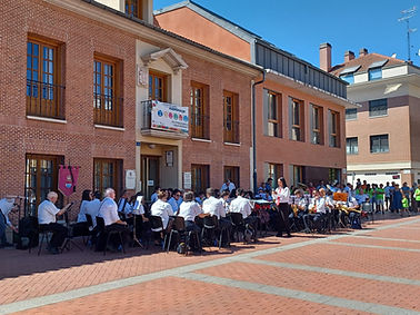 Concierto especial de fiestas en Laguna de Duero con la A. C. Banda de Música del municipio