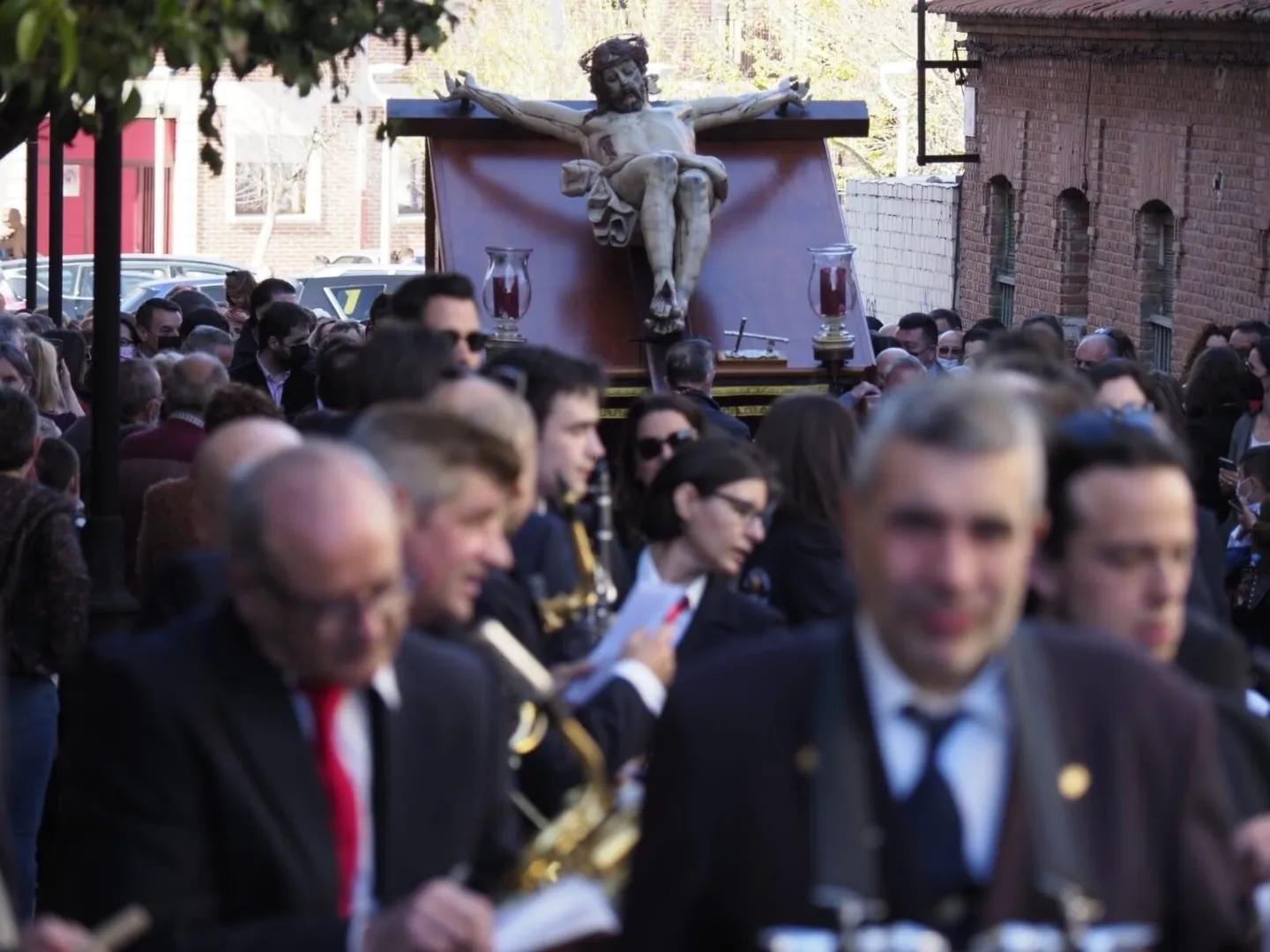 Domingo de Ramos en Laguna de Duero con la Banda de Música Municipal